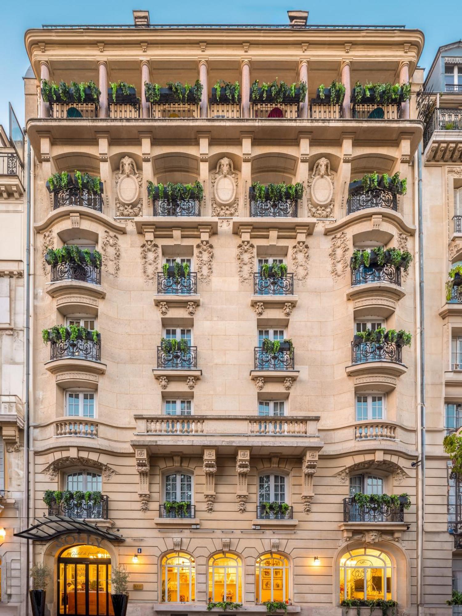 Solly Hotel Paris Eksteriør bilde